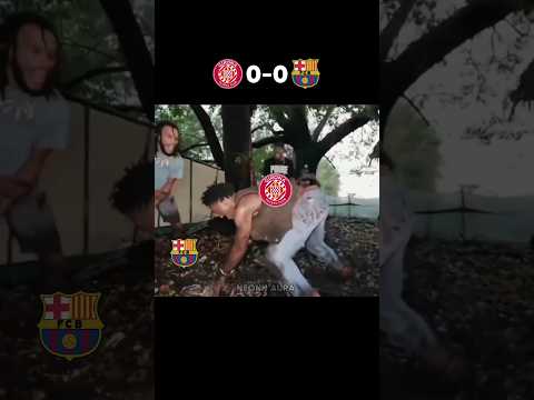 Girona COOKED Barcelona 🥵#laliga #championsleague #shorts