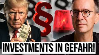 Neue US-Steuer: Dein Geld ist in Gefahr!