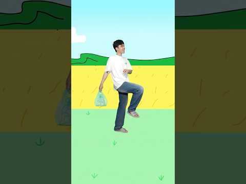 Đi biếu chè trôi nước cho ông ngoại và cái kết #shorts #cartoon #animation #ngaohoathinh