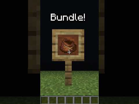 BUNDLES added back to Minecraft after 4 years!