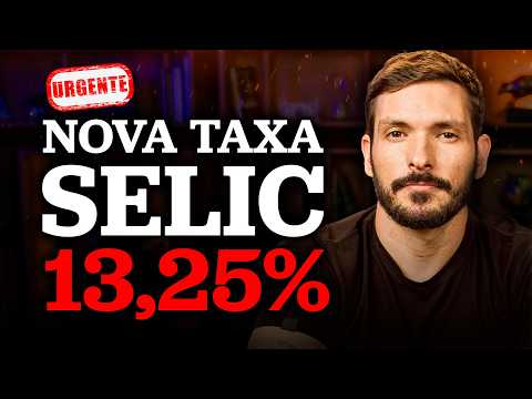 URGENTE! TAXA SELIC SUBIU PARA 13,25% | Preços disparando no Brasil: como se proteger?