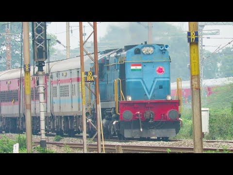 Howrah Antyodaya & ALCO MGR Chennai Central Superfast Express Compilation