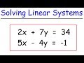 Solving Linear Systems by Substitution