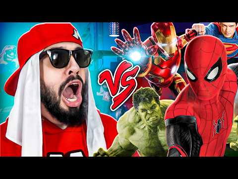 Super Heróis Vs. Mussa - Batalha de Rima