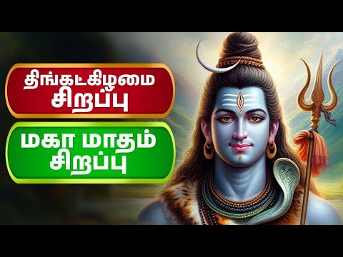 திங்கட்கிழமை | ஓம் நம சிவாய | Om Namah Shivay | Lord Shiva Tamil Songs | Bhakthi