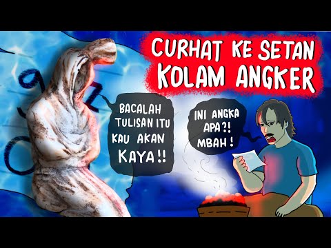 Curhat Kok Sama Setan ! Ya Begini Akibatnya !! #HORORMISTERI - Kartun Hantu, Animasi Horor