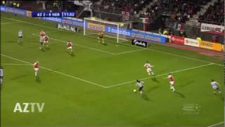 Samenvatting AZ Alkmaar 3 - 2 Heracles Almelo (28-03-2010)