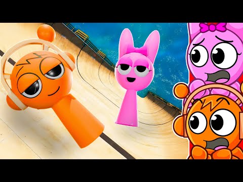 OREN & PINKI vs 7,428,972 Feet Fall!