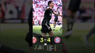 Mainz - Bayern Munich 3-4