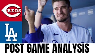 Dodgers vs. Reds: Post Game Analysis (7-2); ANDREW HEANEY DOMINATED!