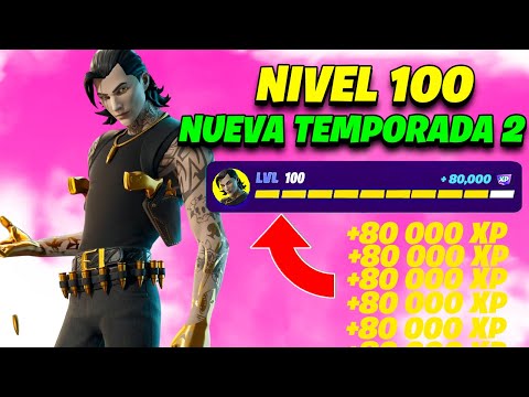 [MAPA de XP] Como *SUBIR RAPIDO DE NIVEL* en FORTNITE *BUG de EXPERIENCIA* Capítulo 6 Temporada 2 OG