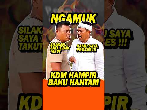 MELAWAN!! KANG DEDI MULYADI NGAMUK MARAHI MANDOR TAMBANG ILEGAL #kangdedimulyadi