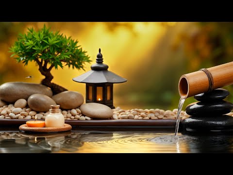 Beautiful Relaxing Piano & Water Sounds for Insomnia and Pain Relief