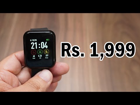 (HINDI) Tenor Move+ (10.or) move plus Smartwatch unboxing - this one or the Mi Band 4?