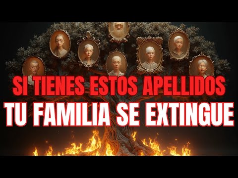 LISTA DE APELLIDOS QUE VAN A EXTINGUIRSE