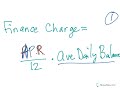 Understanding Credit Card Finance Charges