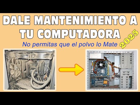 Como hacer Mantenimiento a tu PC paso a paso sin dificultades 2025 / Aprende hacerlo tu mismo