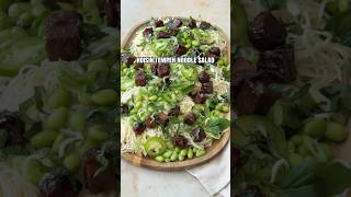 Hoisin Tempeh Noodle Salad 🌱 | hot for food #Shorts