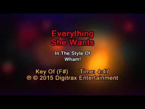 Wham! – Everything She Wants (Backing Track)