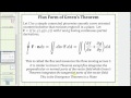 Understanding Flux and Green's Theorem