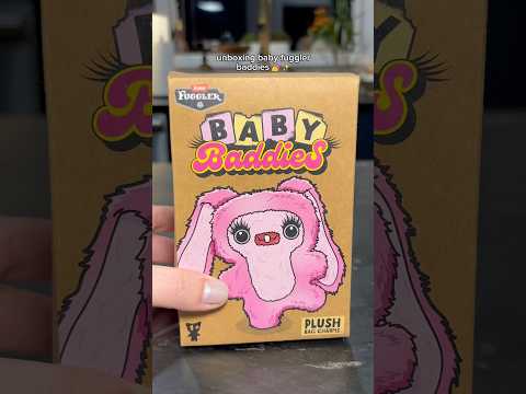 unboxing the rare baby baddies fuggler 💅 #fugglers