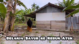 Masak Tumis Kangkung Lanjut Belanja Sayur ke Kebun Atuk | Daily Vlog Fitriani Handayani