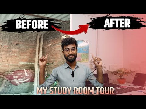 गांव के लड़के का Study Room Tour || Study vlog || SSC Aspirants