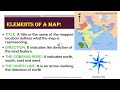 Map Elements and Measurement Techniques