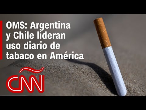 Argentina y Chile lideran el uso diario del tabaco en América, según la OMS