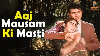Aaj Mausam Ki Masti | Mohammad Rafi, Lata Mangeshkar | Manoj Kumar, Vijaya | Romantic Video Song