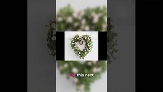 Dollar Tree Heart Wreath DIY: Romantic Decor!