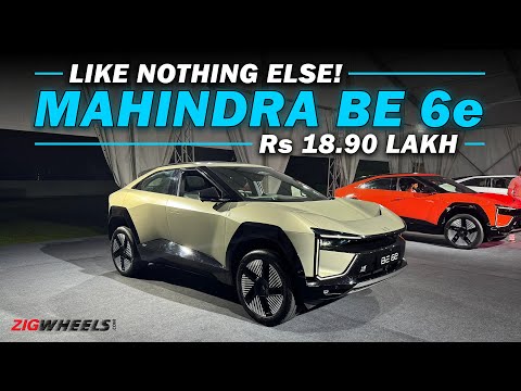 Mahindra BE 6e Electric SUV Walkaround | Design, Features, Space, Interior First Impressions