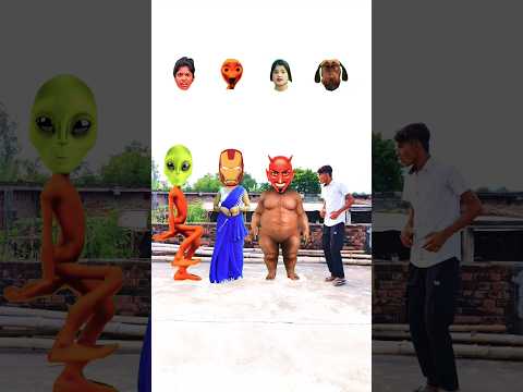 tu radha meri main shyam tera vs Two  girl,, Fat dog & my correct head matching