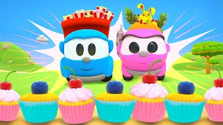 Vamos fazer um piquenique com o Léo?🧺 O que você gostaria de trazer para comer?🍦🍏