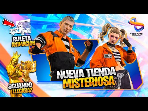 OFICIAL TIENDA MISTERIOSA 8 ANIVERSARIO TORRE CRIMINAL DORADO & MAS NOVEDADES EN FREE FIRE