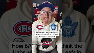 Will the Habs BLOWOUT the Leafs in Game 1?!