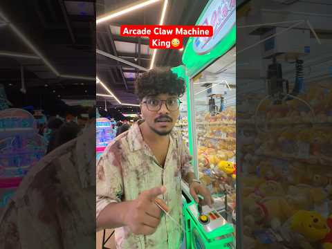 Arcade Claw Machine King👑 #Shorts #arcade #shettybrothers