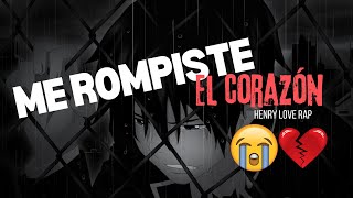 "Tus Palabras Me Hicieron Daño"😭La Canción Mas triste Para Llorar💔Henry Love Rap (visualizer)