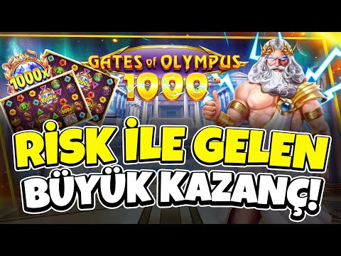 GATES OF OLYMPUS 1000 TÜRKÇE ⚡ RİSK İLE GELEN BÜYÜK KAZANÇ #slot #casino