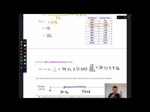 Constructing Confidence Intervals