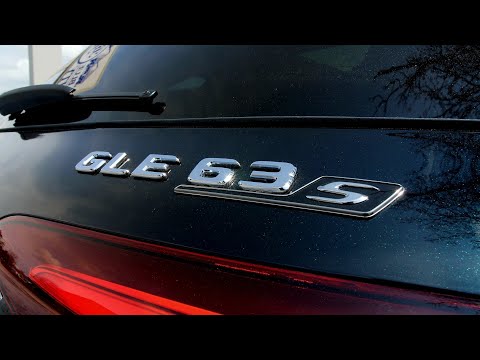 Driving 2024 GLE 63 S AMG Facelift Emerald Green Metalic HD