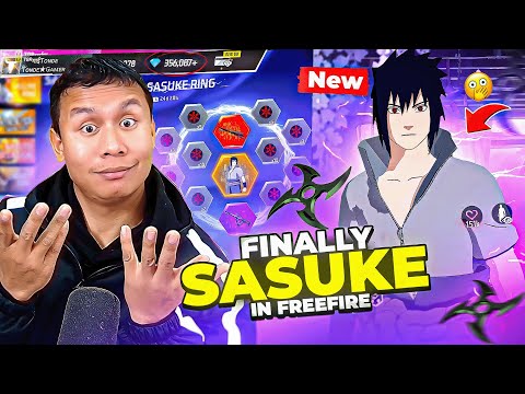 Ninja Sasuke in Free Fire 🔥 Solo Vs Squad Gameplay & Review - Tonde Gamer