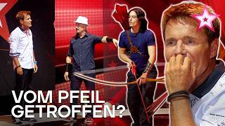 DIETER BOHLEN soll einen PFEIL fangen? 🎯 Hat ER sich verletzt?⚡I Staffel 6 I Das Supertalent