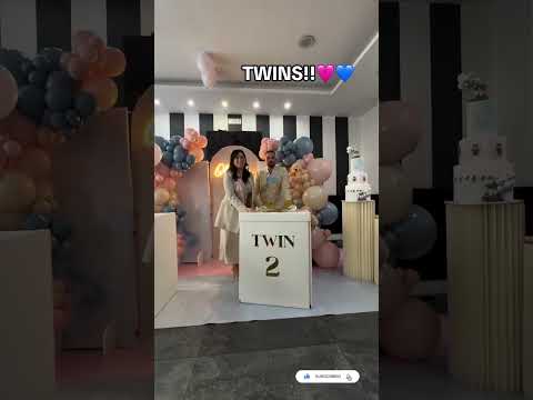 TWINS GENDER REVEAL 🩷💙!!🙌CONGRATS!!🙌CREDIT:@laboutiquedeglieventi