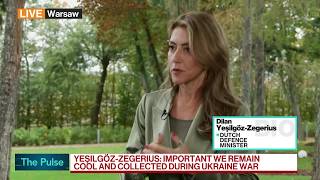 YouTube video thumbnail: Russia Sanctions Must Stay in Place, Says Dutch Defense Minister