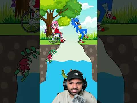 SONIC lache un PET sur AMY ROSE ! #shorts #animations