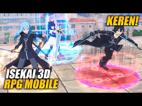 Game 3D RPG Mobile Terbaru! MC Anime Isekai Berkumpul Semua! | Isekai ∞ Isekai (Android/iOS)