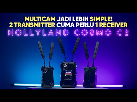 2 TRANSMITTER CUKUP 1 RECEIVER! HOLLYLAND COSMO C2 REVIEW