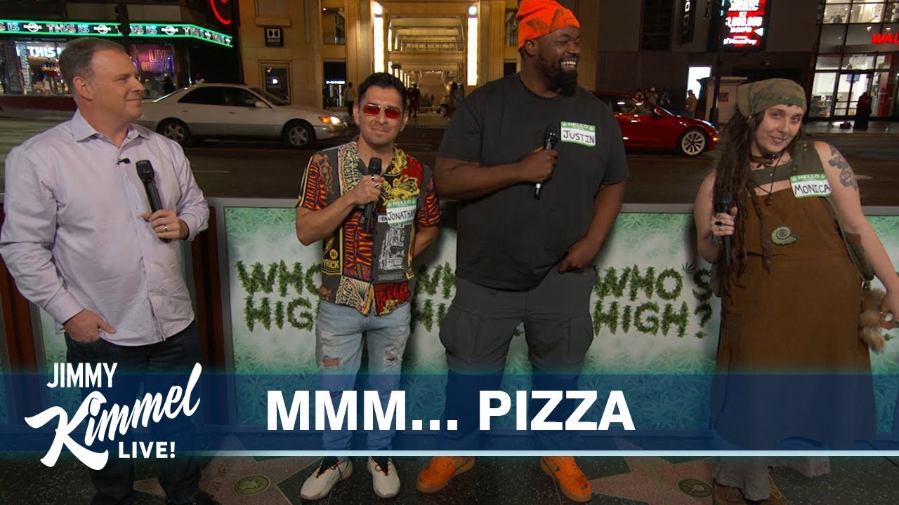 Jimmy Kimmel Guesses Whos High?