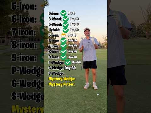 Can I Make a Par With ONLY My Gap Wedge?? (Day 60)